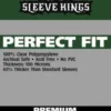 Koszulki na karty Sleeve Kings Perfect Fit Premium American 57x89mm 55 sztuk