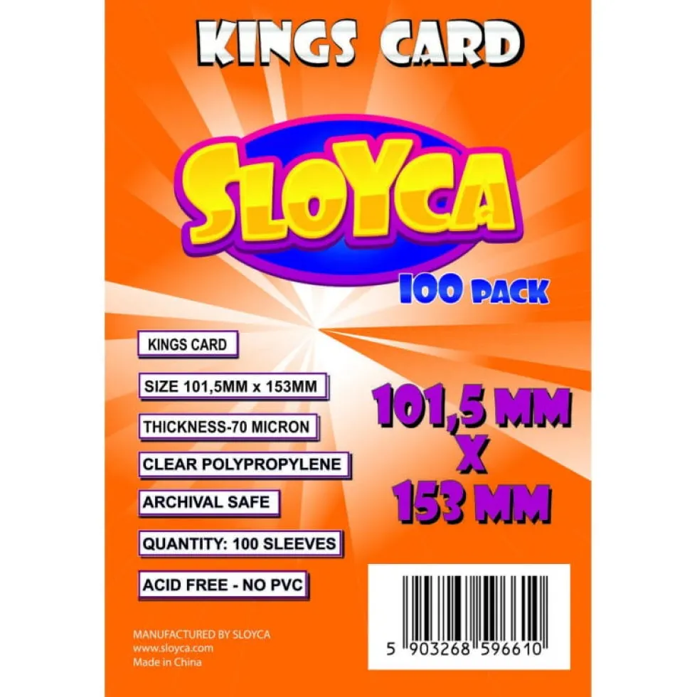 Koszulki na karty Sloyca Kings Card (101,5x153mm) 100 szt.