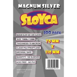 Koszulki na karty Sloyca Magnum Silver (70x110 mm) 100 sztuk