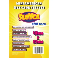 Koszulki na karty Sloyca Mini American (41x63 mm) 100 sztuk