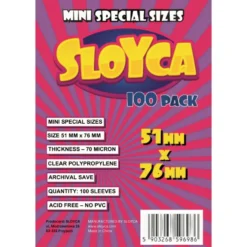 Koszulki na karty Sloyca Mini Special sizes (51x76mm) 100 szt