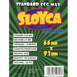 Koszulki na karty Sloyca Standard CCG MAX (66x91mm) 100 szt