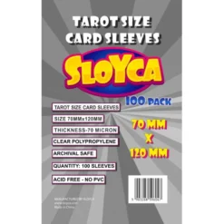 Koszulki na karty Sloyca Tarot (70x120 mm) 100 sztuk