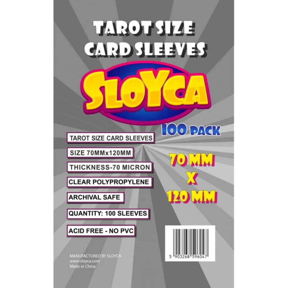 Koszulki na karty Sloyca Tarot (70x120 mm) 100 sztuk