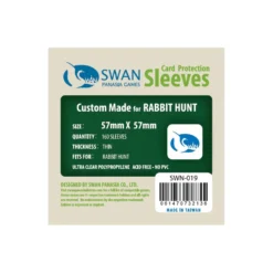 Koszulki na karty Swan Panasia 57x57 mm thin (cienkie) 160 sztuk