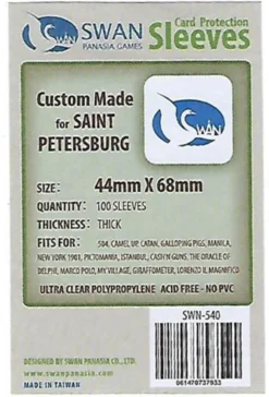 Koszulki na karty Swan Panasia 44x68 mm thick (grube) 100 sztuk