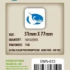 Koszulki na karty Swan Panasia 51x77 mm thin (cienkie) 160 sztuk
