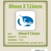 Koszulki na karty Swan Panasia 88x126 mm thick (grube) 50 sztuk