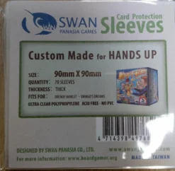 Koszulki na karty Swan Panasia 90x90 mm thick (grube) 70 sztuk
