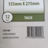 Koszulki na karty Swan Panasia 135x275 mm thick (grube) 12 sztuk