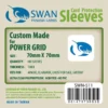 Koszulki na karty Swan Panasia 70x70 mm thick (grube) 100 sztuk