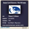Koszulki na karty Swan Panasia 70x100 mm thin (cienkie) 150 sztuk