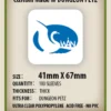 Koszulki na karty Swan Panasia 41x67 mm thick (grube) 100 sztuk