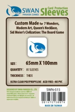 Koszulki na karty Swan Panasia Talisman 103x128 mm thick (grube) 50 sztuk