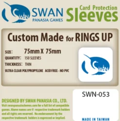 Koszulki na karty Swan Panasia 70x120 mm thick (grube) 70 sztuk
