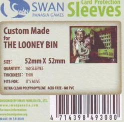 Koszulki na karty Swan Panasia 52x52 mm thin (cienkie) 160 sztuk