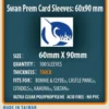Koszulki na karty Swan Panasia 60x90 mm thick (grube) 100 sztuk