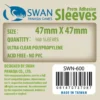 Koszulki na karty Swan Panasia Carcassonne 47x47 mm thin (cienkie) zaklejane 160 sztuk