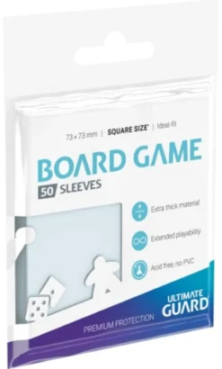 Koszulki na karty Ultimate Guard: Ideal-Fit 70x70 mm (50 sztuk)