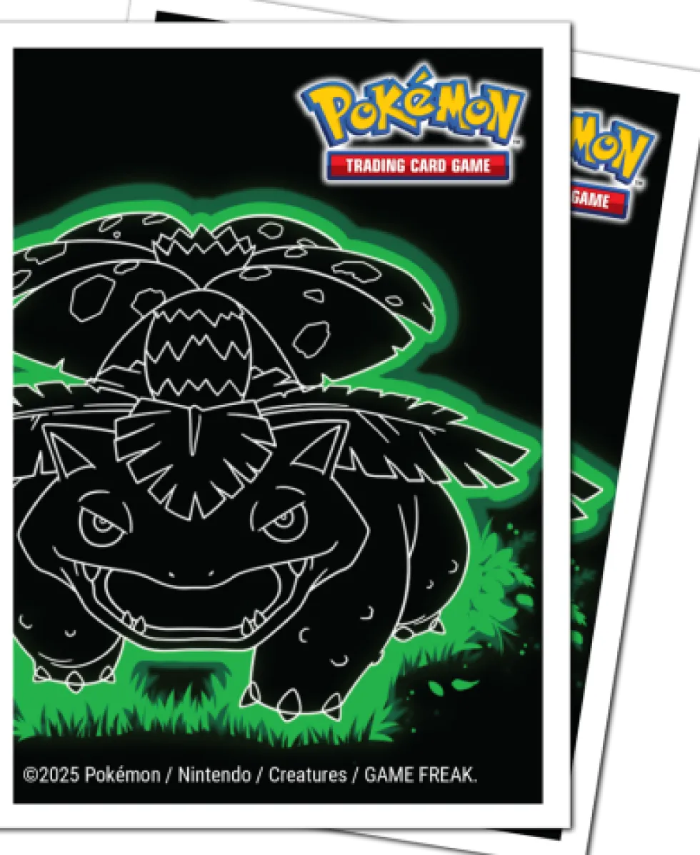 Koszulki na karty Ultra-Pro: Apex Deck - Pokémon - Neon Kanto - Venusaur