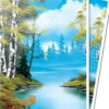 Koszulki na karty Ultra-Pro: Apex Deck - Bob Ross - Lakeside Path 66x91 mm