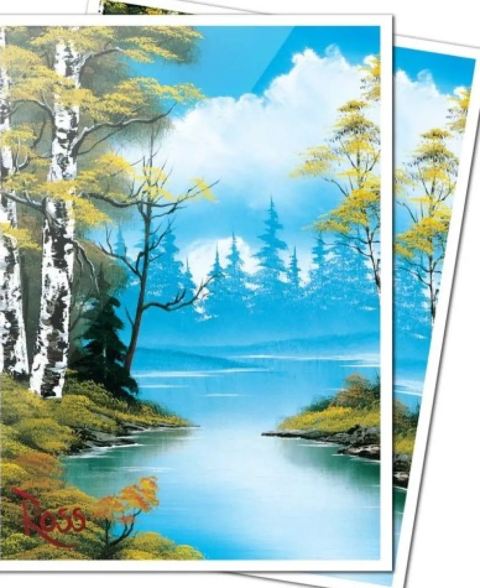 Koszulki na karty Ultra-Pro: Apex Deck - Bob Ross - Lakeside Path 66x91 mm