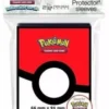 Koszulki na karty Ultra-Pro Pokémon Standard 66x91 mm 65 sztuk - Poke Ball