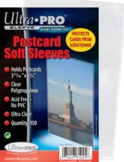 Koszulki na karty Ultra-Pro Postcard Soft Sleeves 93x146mm 100 sztuk