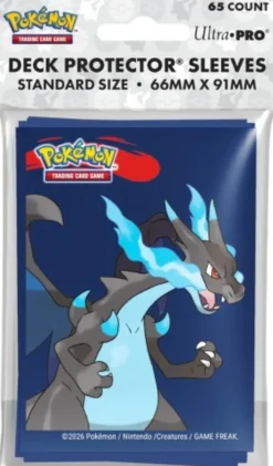 Koszulki na karty Ultra-Pro Pokémon Standard 66x91 mm 65 sztuk - Mega Charizard