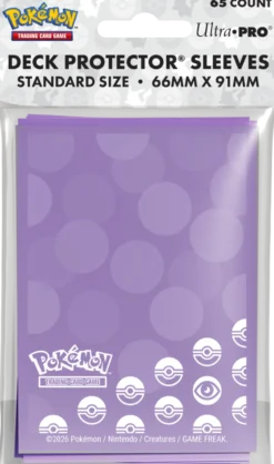 Koszulki na karty Ultra-Pro Pokémon Standard 66x91 mm 65 sztuk - Energy - Fighting Type