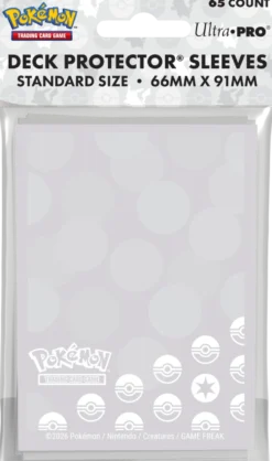 Koszulki na karty Ultra-Pro Pokémon Standard 66x91 mm 65 sztuk - Energy - Water Type