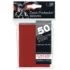 Koszulki na karty Ultra-Pro Pro-Gloss 66x91 mm 50 sztuk (Red)