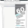 Koszulki na karty Ultra-Pro Pro-Gloss Small 62x89 mm 60 sztuk (White)