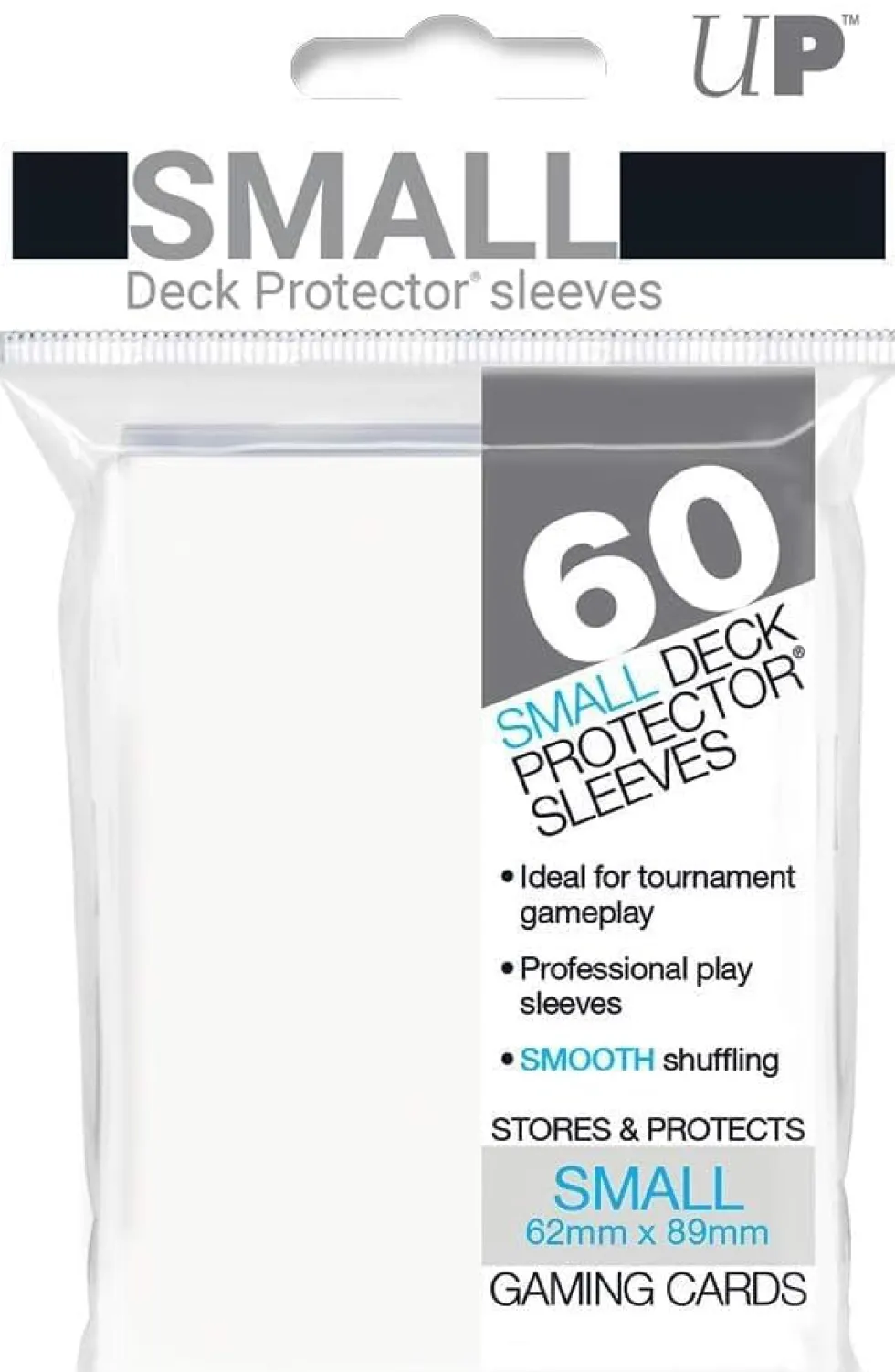 Koszulki na karty Ultra-Pro Pro-Gloss Small 62x89 mm 60 sztuk (White)