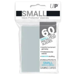 Koszulki na karty Ultra-Pro Pro-Gloss Small 62x89 mm 60 sztuk (Clear)