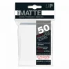 Koszulki na karty Ultra-Pro Pro-Matte Standard 66x91 mm 50 sztuk - białe