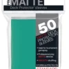 Koszulki na karty Ultra-Pro Pro-Matte Standard 66x91 mm 50 sztuk - turkusowy