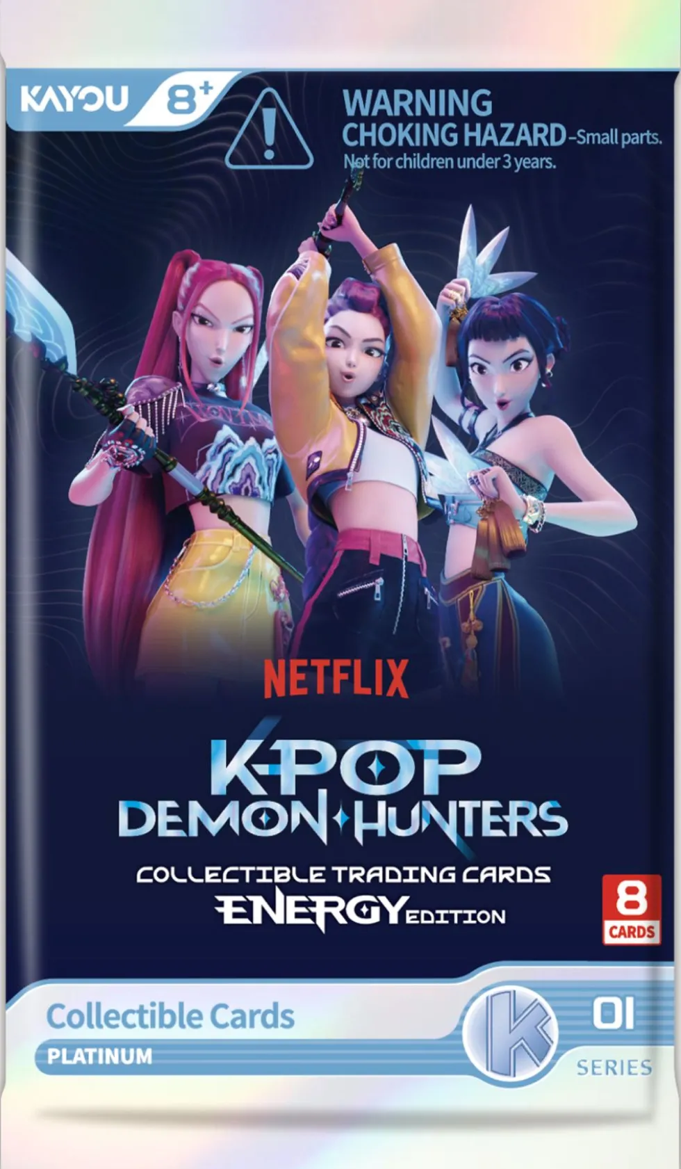 K-Pop Demon Hunters: Energy Edition - Platinum Booter