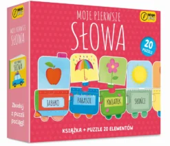 Książka i puzzle 20: Moje pierwsze słowa