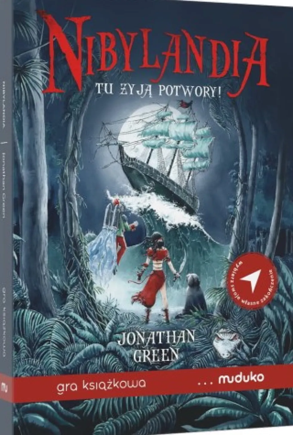 Książka paragrafowa: Nibylandia - Tu żyją potwory!