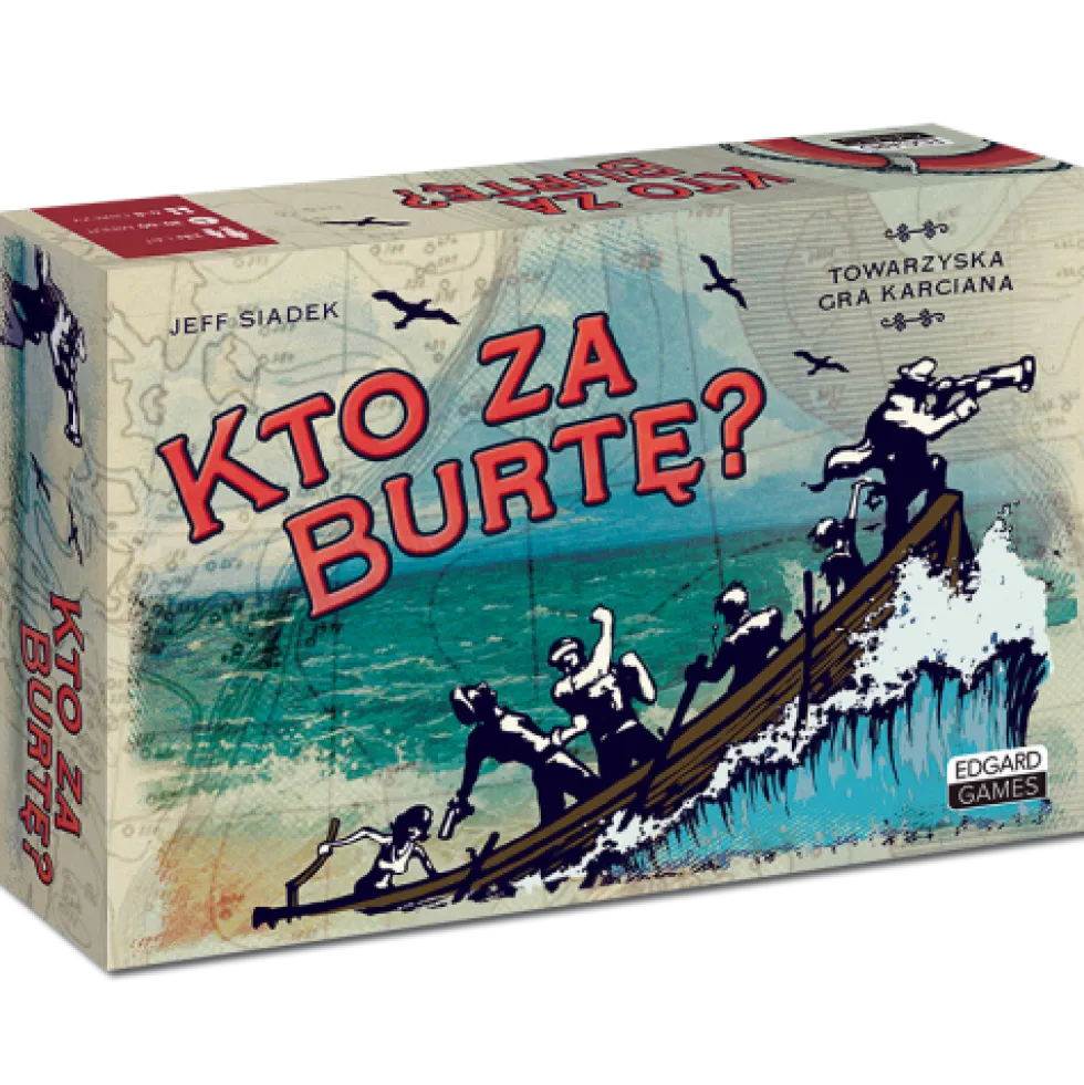 Kto za burtę? Towarzyska gra karciana