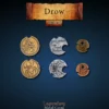 Legendary Metal Coins - Drow