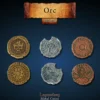 Legendary Metal Coins - Orc