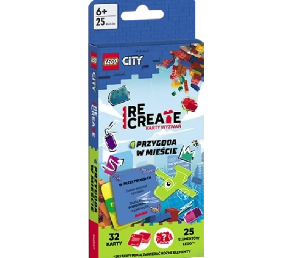 Lego Recreate: Karty Wyzwań - Przygoda w mieście