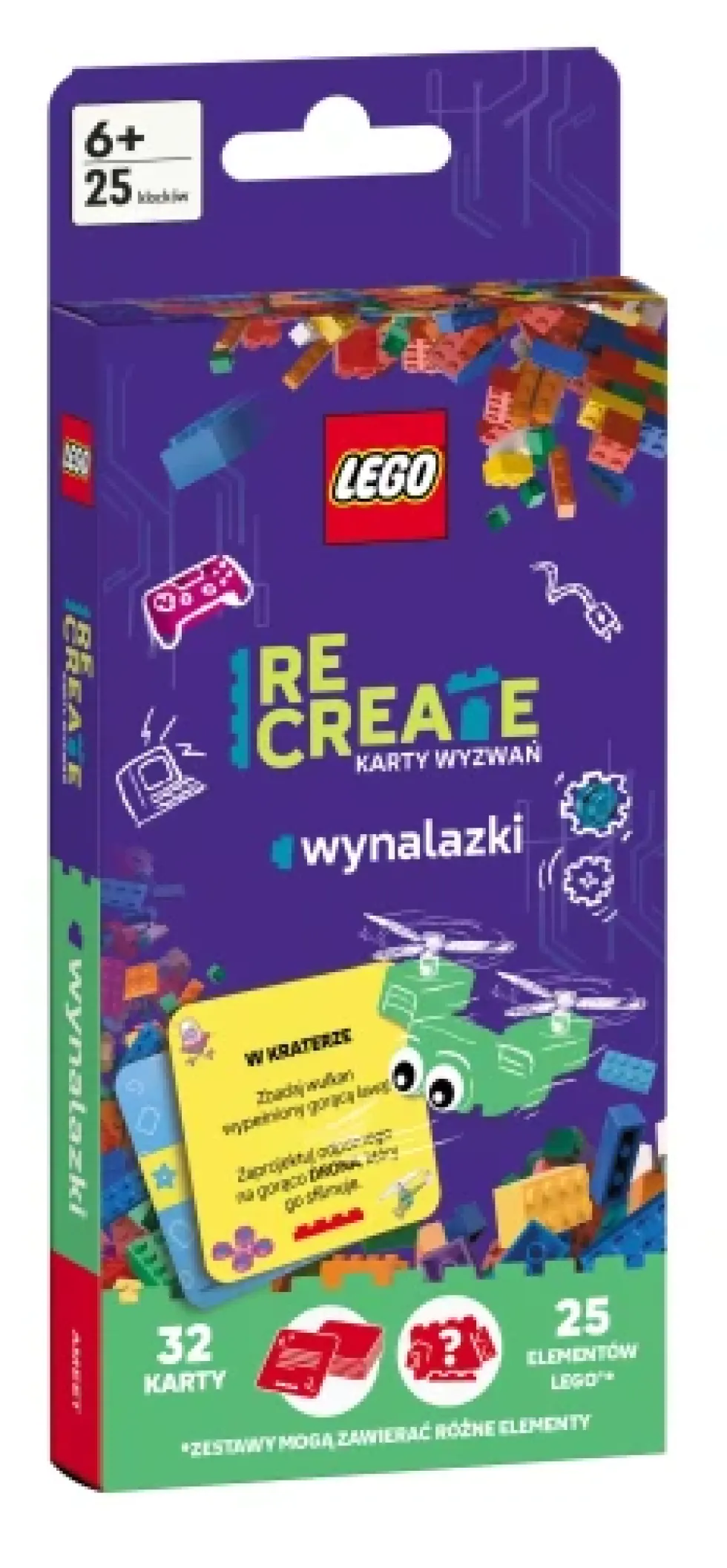 Lego Recreate: Karty Wyzwań - Wynalazki