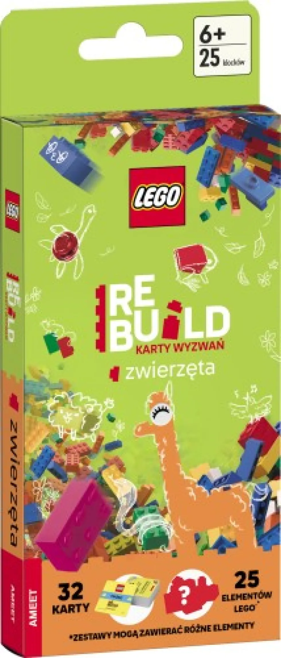 Lego Recreate: Karty Wyzwań - Zwierzęta
