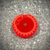 Licznik / dial do gier 1-15 - fluo czerwony