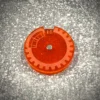 Licznik / dial do gier 1-15 - fluo pomarańczowy