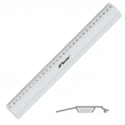 Linijka aluminiowa antypoślizgowa 30cm