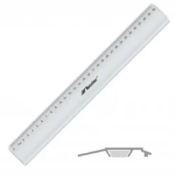 Linijka aluminiowa antypoślizgowa 40cm